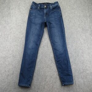 J Brand Women's Dark Blue Skinny Jeans Size 25 Stretch Denim